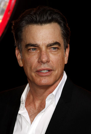 Peter Gallagher at the Los Angeles premiere of 'Burlesque' held at the Grauman's Chinese Theatre in Hollywood on November 15, 2010.のeditorial素材