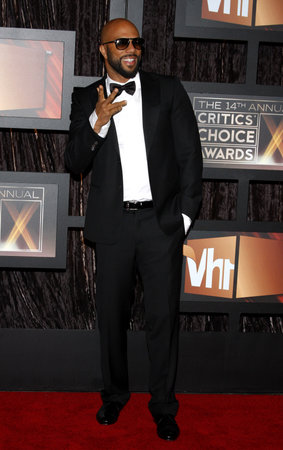 Common at the 14th Annual Critics' Choice Awards held at the Santa Monica Civic Center in Santa Monica on January 8, 2009.のeditorial素材