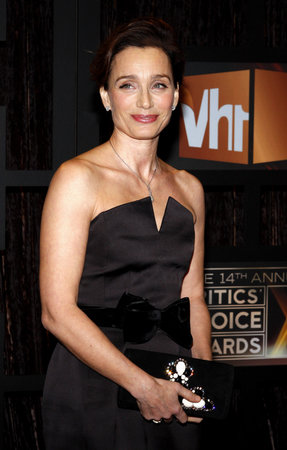 Kristin Scott Thomas at the 14th Annual Critics' Choice Awards held at the Santa Monica Civic Center in Santa Monica on January 8, 2009.のeditorial素材