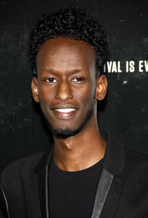 Mahat M. Ali at the Los Angeles premiere of "Captain Phillips" held at the Academy of Motion Picture Arts and Sciences in Beverly Hills, USA on September 30, 2013.のeditorial素材