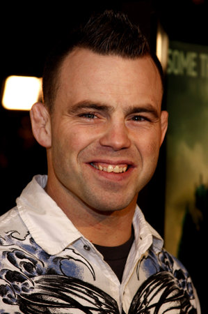 Jens Pulver attends the Los Angeles Premiere of "Cloverfield" held at the Paramount Pictures Lot in Hollywood, California, United States on January 16, 2008.のeditorial素材