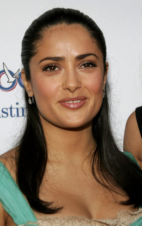 Salma Hayek at the Chrysalis' 5th Annual Butterfly Ball held at the Italian Villa Carla & Fred Sands in Bel Air, USA on June 10, 2006.のeditorial素材