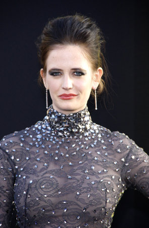 Eva Green at the Los Angeles premiere of 'Dark Shadows' held at the Grauman's Chinese Theatre in Hollywood on May 7, 2012.のeditorial素材