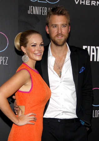 Cassie McConnell Kelley and Charles Kelley at the Fiat Presents Jennifer Lopez's Official American Music Awards After Party held at the Greystone Manor Supperclub in West Hollywood on November 20, 2011.のeditorial素材