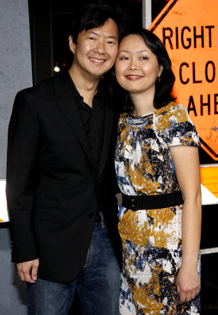 Ken Jeong at the Los Angeles premiere of 'Due Date' held at the Grauman's Chinese Theatre in Hollywood on Ocotober 28, 2010.のeditorial素材