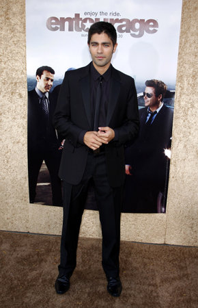 Adrian Grenier at the HBO's 'Entourage' Season 7 Premiere held at the Paramount Studios lot in Hollywood on June 16, 2010.のeditorial素材