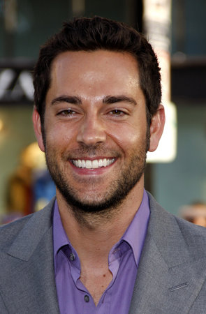 Zachary Levi at the Los Angeles premiere of 'Green Lantern' held at the Grauman's Chinese Theater in Hollywood on June 15, 2011.のeditorial素材
