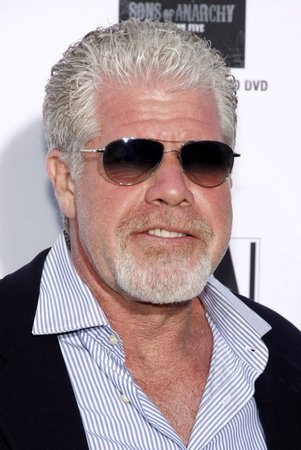 Ron Perlman at the FX's Season 6 Premiere Screening of "Sons Of Anarchy" held at the Dolby Theatre in Hollywood, USA on September 7, 2013.のeditorial素材