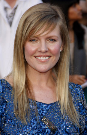 Ashley Jensen at the Los Angeles premiere of 'Gnomeo And Juliet' held at the El Capitan Theater in Hollywood on January 23, 2011.のeditorial素材