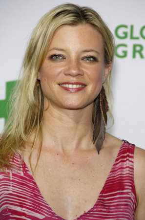 Amy Smart at the Global Green USA's 12th Annual Pre-Oscar Party held at the Avalon in Hollywood, USA on February 18, 2015.のeditorial素材