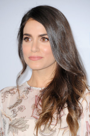 Nikki Reed at the WE Day California held at the Forum in Inglewood, USA on April 7, 2016.のeditorial素材