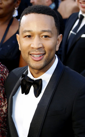 John Legend at the 88th Annual Academy Awards held at the Dolby Theatre in Hollywood, USA on February 28, 2016.のeditorial素材