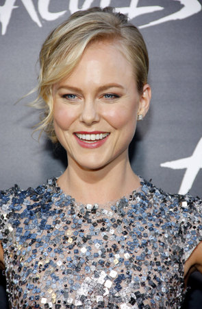 Ingrid Bolso Berdal at the Los Angeles premiere of "Hercules" held at the TCL Chinese Theatre in Los Angeles, USA on July 23, 2014.のeditorial素材