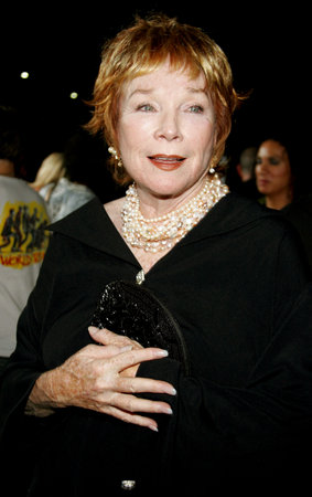 Shirley MacLaine at the Los Angeles Premiere of "In Her Shoes" held at the Academy of Motion Pictures Arts and Sciences in Beverly Hills, USA on September 28, 2005.のeditorial素材