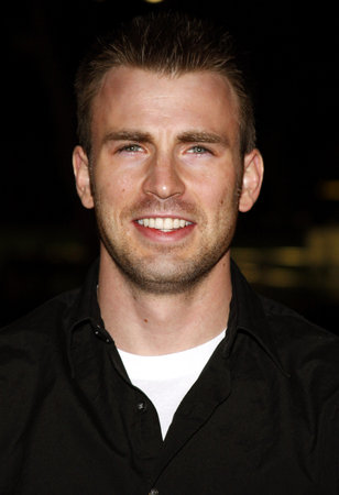Chris Evans at the LG Electronics' (LG) Launch of the "Scarlet" HDTV Series held at the Pacific Design Center in West Hollywood, USA on April 28, 2008.のeditorial素材