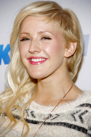 Ellie Goulding at the KIIS FM's Jingle Ball 2012 held at the Nokia Theater LA Live in Los Angeles on December 1, 2012.のeditorial素材