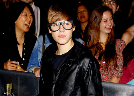 Justin Bieber at the Los Angeles premiere of 'Megamind' held at the Hollywood and Highland in...