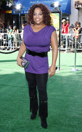WESTWOOD, CA - OCTOBER 26, 2008: Sherri Shepherd at the Los Angeles premiere of 'Madagascar: Escape 2 Africa' held at the Mann Village Theater in Westwood, USA on October 26, 2008.のeditorial素材