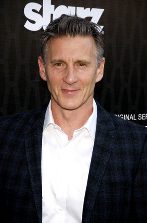 Christopher Stanley at the Los Angeles premiere of Starz Series 'Magic City' held at the DGA Theater in Hollywood, USA on March 20, 2012.のeditorial素材