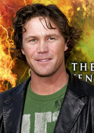 Brian Krause at the Los Angeles premiere of 'The Reaping' held at the Mann Village Theater in Westwood, USA on March 29, 2007.のeditorial素材