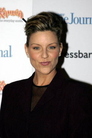Andrea Parker at the Ladies' Home Journal honors 'Funny Ladies We Love' held at the Pearl in West Hollywood, USA on February 2, 2005.のeditorial素材