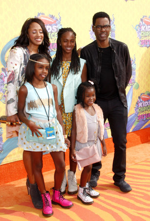 Chris Rock at the Nickelodeon's 27th Annual Kids' Choice Awards held at the USC Galen Center in Los Angeles on March 29, 2014 in Los Angeles, California.のeditorial素材