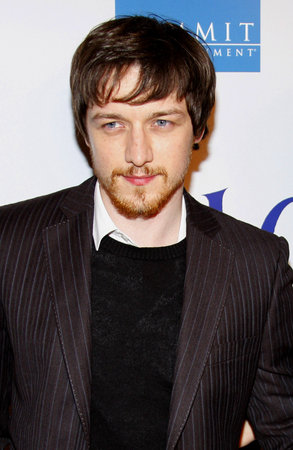 James McAvoy at the Los Angeles premiere of 'Penelope' held at the Directors Guild of America Theater in Los Angeles on February 20, 2008.のeditorial素材