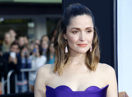 Rose Byrne at the Los Angeles premiere of 'Neighbors 2: Sorority Rising' held at the Regency Village Theatre in Westwood, USA on May 16, 2016.のeditorial素材