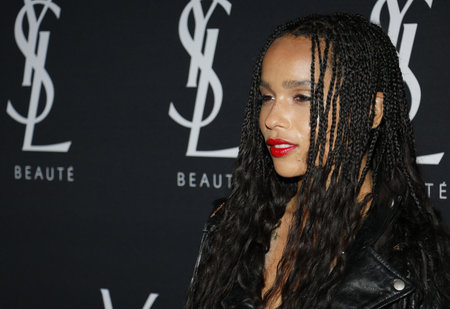 Zoe Kravitz at Zoe Kravitz celebrates her new role with Yves Saint Laurent Beauty held at the Gibson...