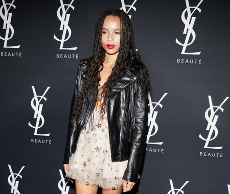 Zoe Kravitz at Zoe Kravitz celebrates her new role with Yves Saint Laurent Beauty held at the Gibson Brands Sunset in West Hollywood, USA on May 18, 2016.のeditorial素材