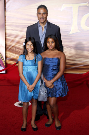 Rick Fox at the Los Angeles premiere of 'Tangled' held at the El Capitan Theater in Hollywood on November 14, 2010.のeditorial素材