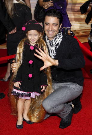 Gilles Marini at the Los Angeles premiere of 'Tangled' held at the El Capitan Theater in Hollywood on November 14, 2010.のeditorial素材