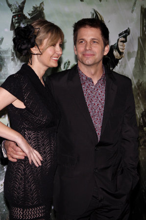 Zack Snyder at the Los Angeles premiere of 'Sucker Punch' held at the Grauman's Chinese Theater in Hollywood on March 23, 2011.のeditorial素材