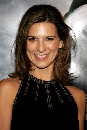 Perrey Reeves at the Los Angeles premiere of 'Shooter' held at the Mann Village Theatre in Westwood, USA on March 8, 2007.のeditorial素材