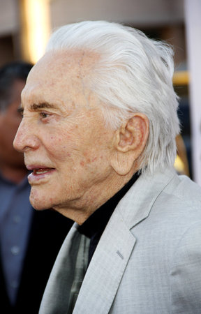 LOS ANGELES, CA - MAY 31, 2012:  Kirk Douglas at the Starz Celebrates the Original Spartacus held at the Leonard Goldenson Theatre in Los Angeles, USA on May 31, 2012.のeditorial素材