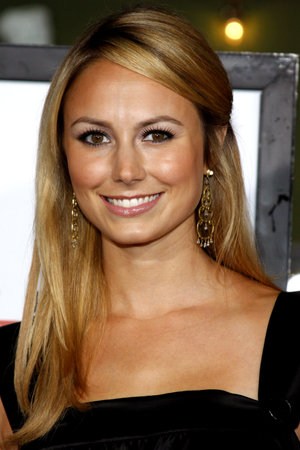 Stacy Keibler at the Los Angeles premiere of 'The Heartbreak Kid' held at the Mann Village Theater in Westwood, USA on September 27, 2007.のeditorial素材