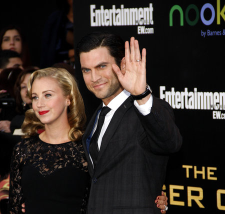 Wes Bentley at the Los Angeles premiere of 'The Hunger Games' held at the Nokia Theatre L.A. Live in Los Angeles on March 12, 2012.のeditorial素材