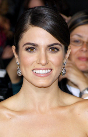 Nikki Reed at the Los Angeles premiere of 'The Twilight Saga: Breaking Dawn - Part 2' held at the Nokia Theatre L.A. Live in Los Angeles on November 12, 2012.のeditorial素材