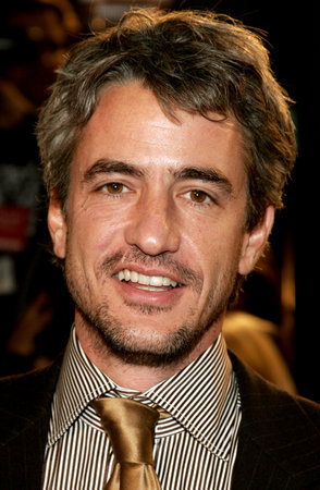 Dermot Mulroney at the Los Angeles premiere of 'The Family Stone' held at the Mann Village Theater in Westwood, USA on December 6, 2005.のeditorial素材