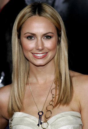 Stacy Keibler at the Los Angeles premiere of 'The Number 23' held at the Orpheum Theater in Los Angeles, USA on February 13, 2007.のeditorial素材