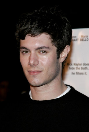 Adam Brody at the Los Angeles premiere of 'Thank You For Smoking' held at the Directors Guild of America in Hollywood, USA on March 16, 2006.のeditorial素材