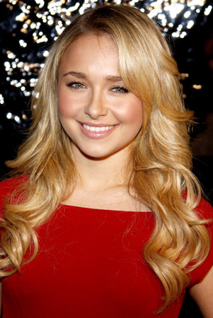 Hayden Panettiere at the Los Angeles premiere of 'The Spiderwick Chronicles'  held at the Paramount Studios in Hollywood on January 29, 2008.のeditorial素材