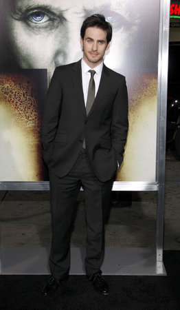 Colin O'Donoghue at the Los Angeles premiere of 'The Rite' held at the El Capitan Theater in Hollywood, USA on January 26, 2010.のeditorial素材