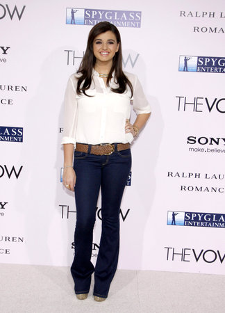 Rebecca Black at the Los Angeles premiere of 'The Vow' held at the Grauman's Chinese Theatre in Hollywood on February 6, 2012.のeditorial素材