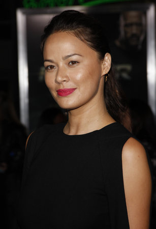 Moon Bloodgood at the Los Angeles premiere of 'Faster' held at the Grauman's Chinese Theater in Hollywood, USA on November 22, 2010.のeditorial素材