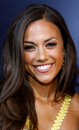 Jana Kramer at the World premiere of "Prom Night" held at the ArcLight Theater in Hollywood, USA on April 9, 2008.のeditorial素材