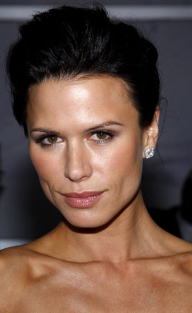 Rhona Mitra at the World premiere of "Underworld: Rise of the Lycans" held at the ArcLight Cinemas in Hollywood, California, United States on January 22, 2009.のeditorial素材