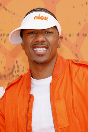 Nick Cannon at the Nickelodeon Kids&#39; Choice Sports Awards 2016 held at the UCLA&#39;s Pauley Pavilion in Westwood, USA on July 14, 2016.のeditorial素材