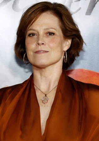 Sigourney Weaver at the World premiere of "The Tale of Despereaux" held at the Arclight Theater in Hollywood, California, United States on December 7, 2008.のeditorial素材