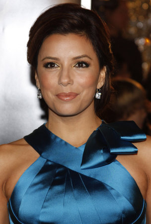Eva Longoria at the Los Angeles premiere of 'The Curious Case Of Benjamin Button' held at the Mann's Village Theater in Westwood, USA on December 8, 2008.のeditorial素材